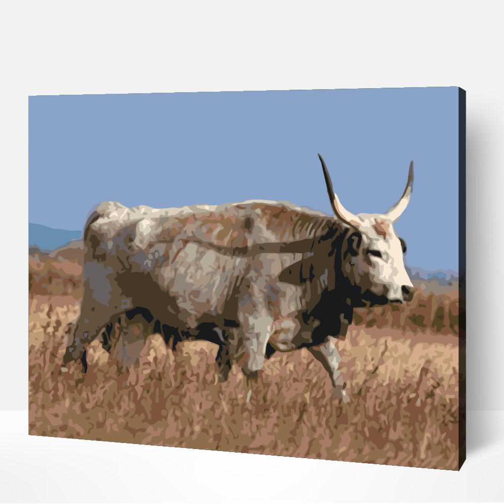 Szürkemarha számfestő állatos festő Szürkemarha számfestő állatos festő