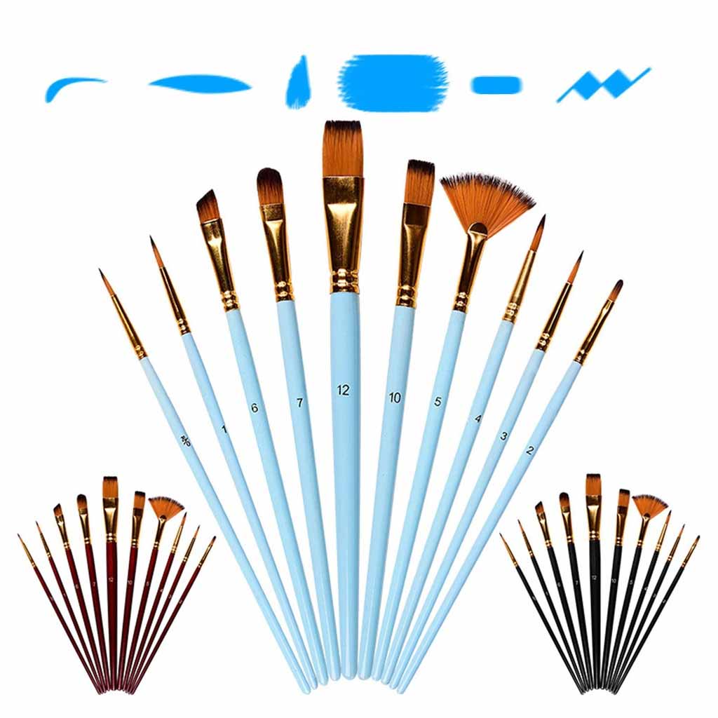 Ecset készlet számfestőhőz Ecset készlet számfestőhőz