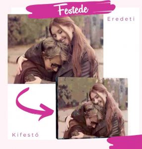 egyedi számfestő ajándék