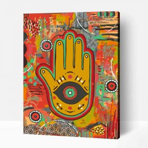 Absztrakt hamsa
