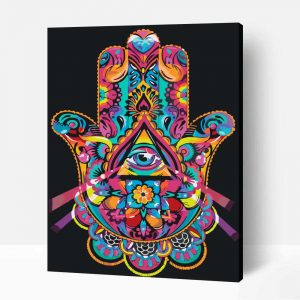 Csillogó hamsa