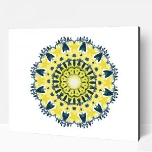 Sárga mandala