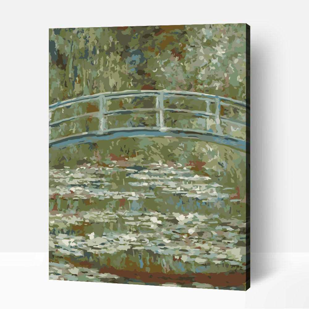 A japán híd Givernyben - Claude Monet 1 A japán híd Givernyben - Claude Monet