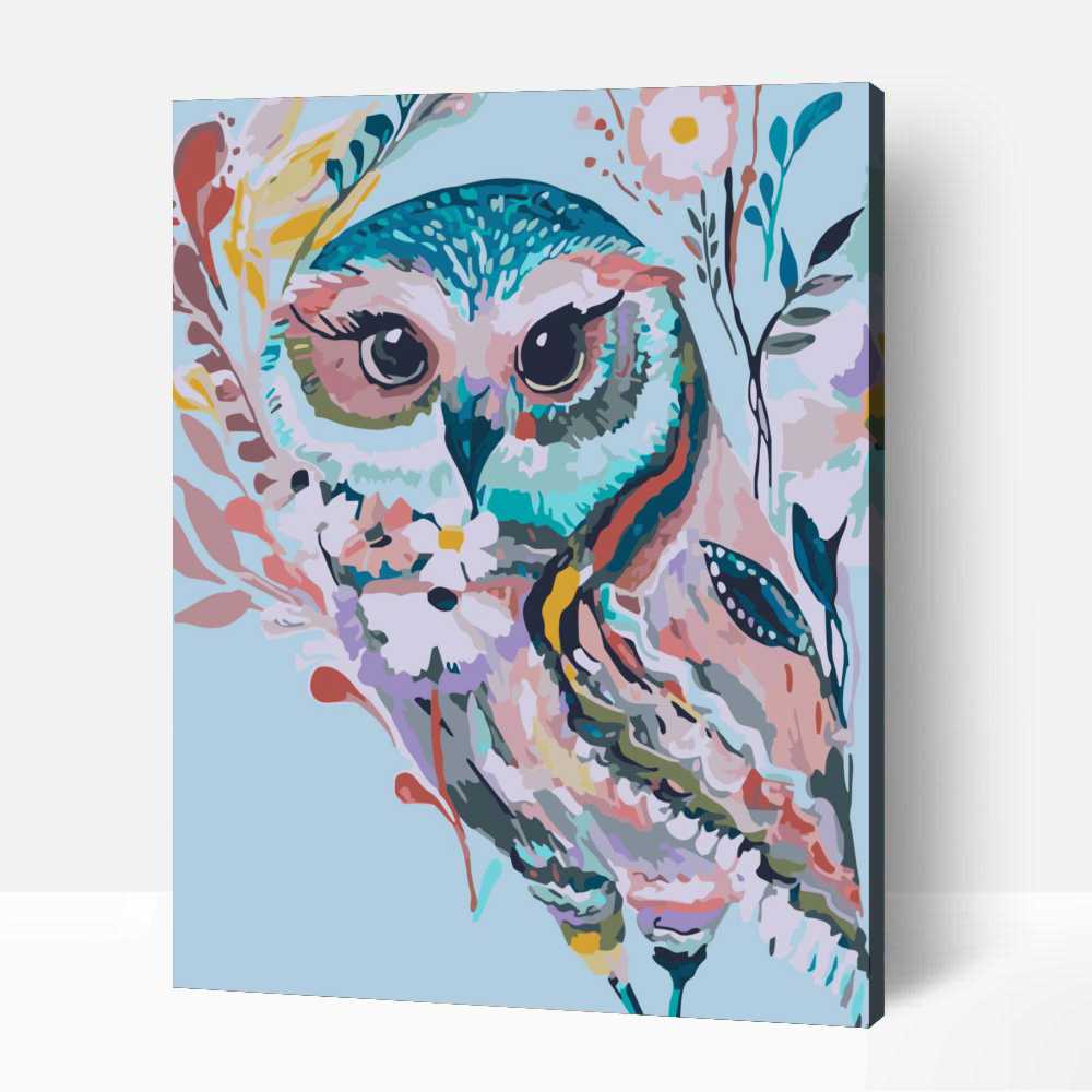 bagoly-viragmintaval-festede-szamfesto